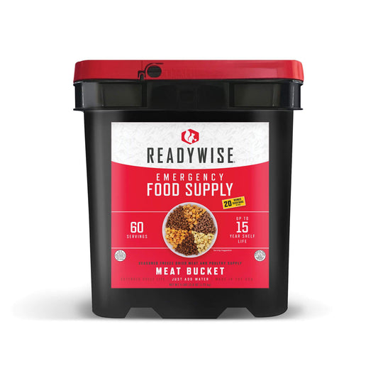 720 Serving Meat Package Includes: 12 Freeze Dried Meat Buckets