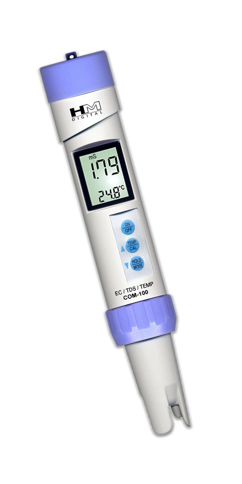 HM Digital COM-100 Waterproof EC/TDS And Amp Temperature Combo Meter