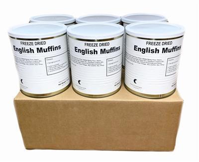 Military Surplus Freeze Dried English Muffins