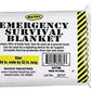Mayday Emergency Survival Blanket 84''x52" Military Solar Space Bag Kit Bug Out