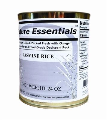 Safecastle Future Essentials Jasmine Rice 1 Case of 12 Cans