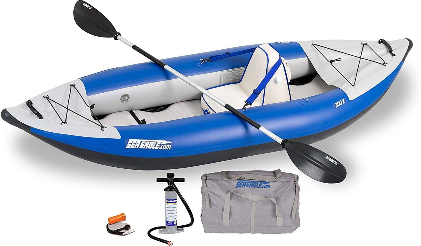 Sea Eagle 300x Inflatable Explorer Kayak Deluxe Package