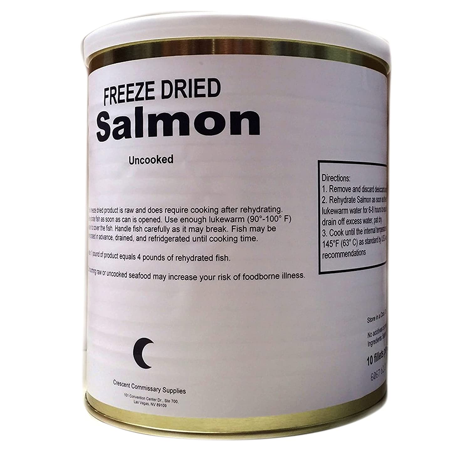 Military Surplus Freeze Dried Salmon Fillets - Safecastle