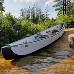 Sea Eagle TC16 Inflatable Travel Canoe 3 Person with Traditional Style Wood/Web Canoe Seats in Our Electric Pump Package thumbnail 7