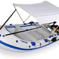 Sea Eagle Wide Bimini Top for Inflatable Boats (Mounting Hardware Included)