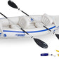 Sea Eagle 330 Deluxe 2 Person Inflatable Sport Kayak Canoe Boat w/ Pump & Oars