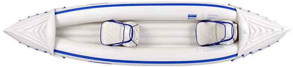 Sea Eagle 370 Pro 3 Person Inflatable Portable Sport Kayak Canoe Boat w/ Paddles