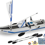 Sea Eagle 435ps Paddleski™ Inflatable Kayak (QuikRow 4-in-1)
