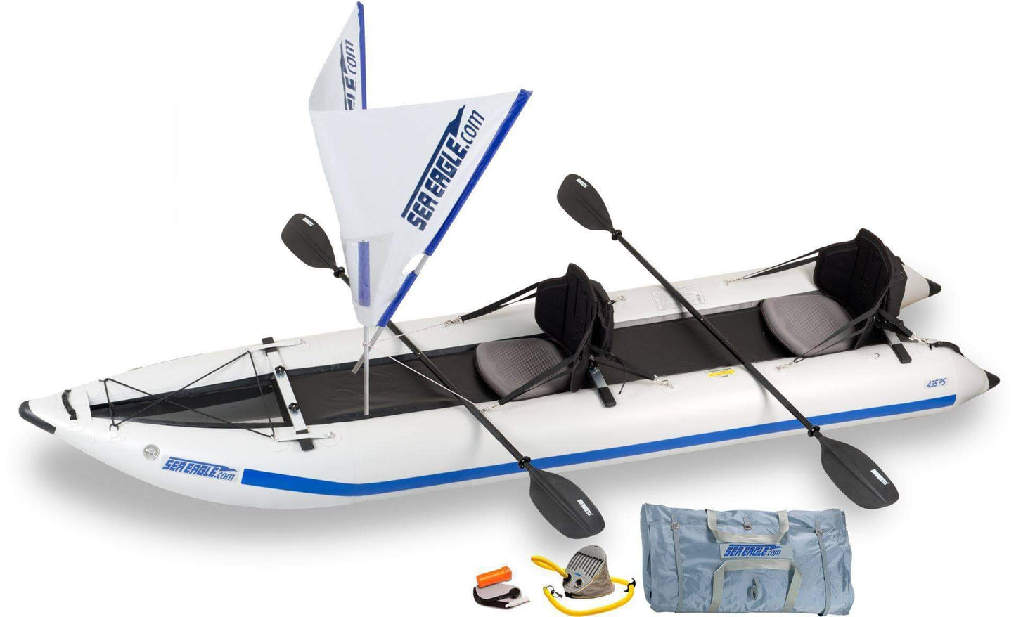 Sea Eagle 435ps Paddleski™ Inflatable Kayak (QuikSail)