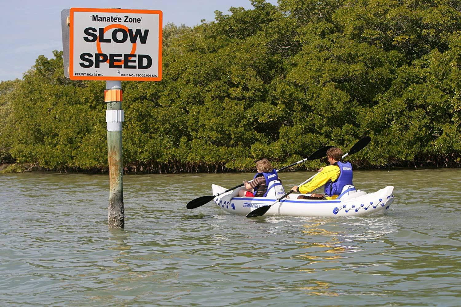 Sea Eagle Deluxe Inflatable Kayak Seat