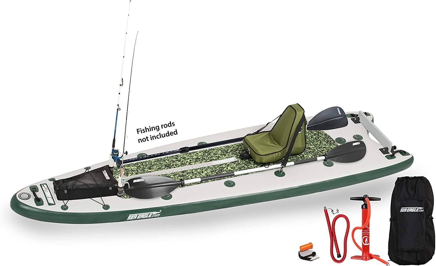 Sea Eagle FishSUP 126 Inflatable Fishing Stand-up Paddleboard