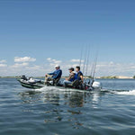 Sea Eagle Fishskiff16 Frameless Inflatable Fishing Boat 2 Person Swivel Seat Canopy thumbnail 2