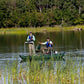 Sea Eagle Green 375fc Inflatable FoldCat Fishing Boat - Pro Angler Guide Package