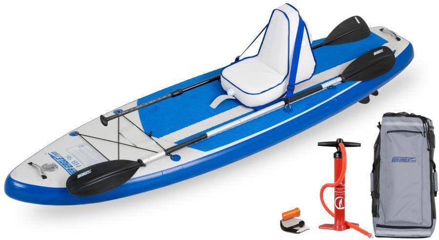 Sea Eagle HB96  (Deluxe) Hybrid 9'6 Inflatable SUP  Package