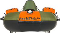 Sea Eagle PF7K PackFish Inflatable Boat  Fishing Package (Deluxe)