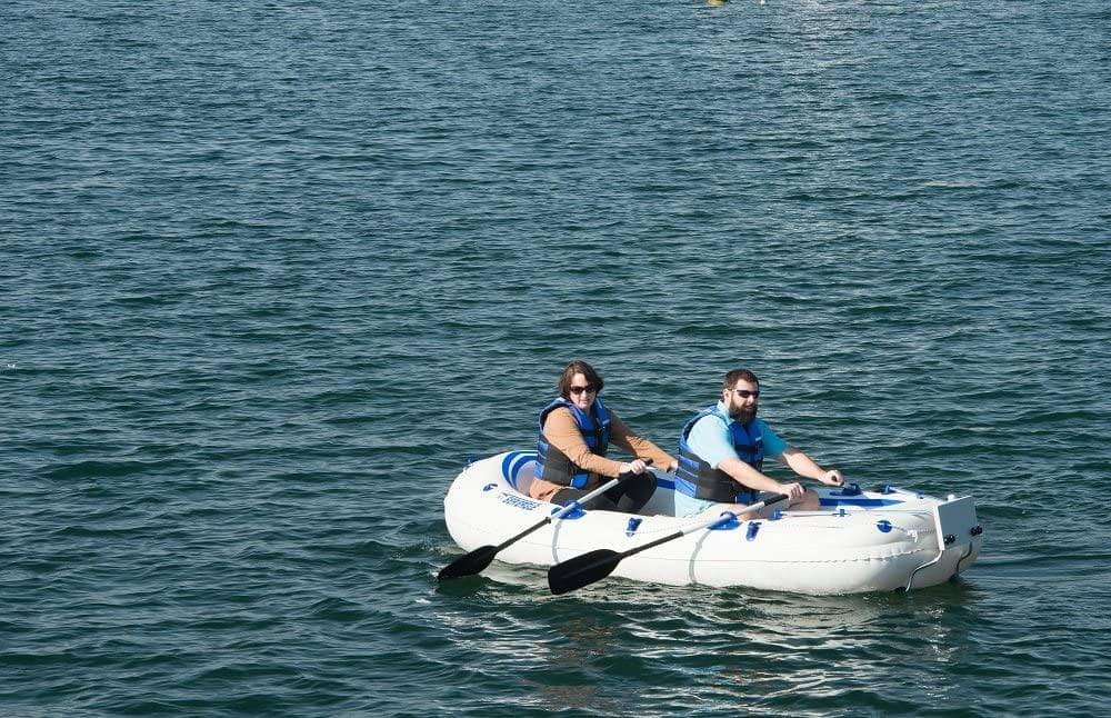 Sea Eagle SE9 Inflatable Motormount Boat - Fisherman's Dream Package