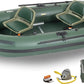 Sea Eagle Stealth Stalker STS10 Frameless Fishing Boat, Green