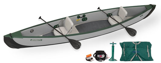 Sea Eagle TC16 Inflatable Canoe (2 Person Electric Pump)