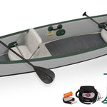 Sea Eagle TC16 Inflatable Canoe (2 Person Electric Pump)