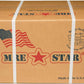 MRE STAR MEALS READY TO EAT - CASE OF 12 WITH HEATER