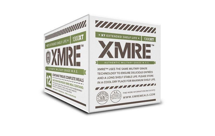 XMRE 1300XT MRE Meals Military | Military Grade MREs | For Survival Kits & Hurricane Preparedness Items