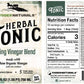 Yoder Naturals Herbal Tonic Herb Infused Apple Cider Vinegar Supplement 25 fl oz, 3 Bottle Deal 3 x 25 fl oz
