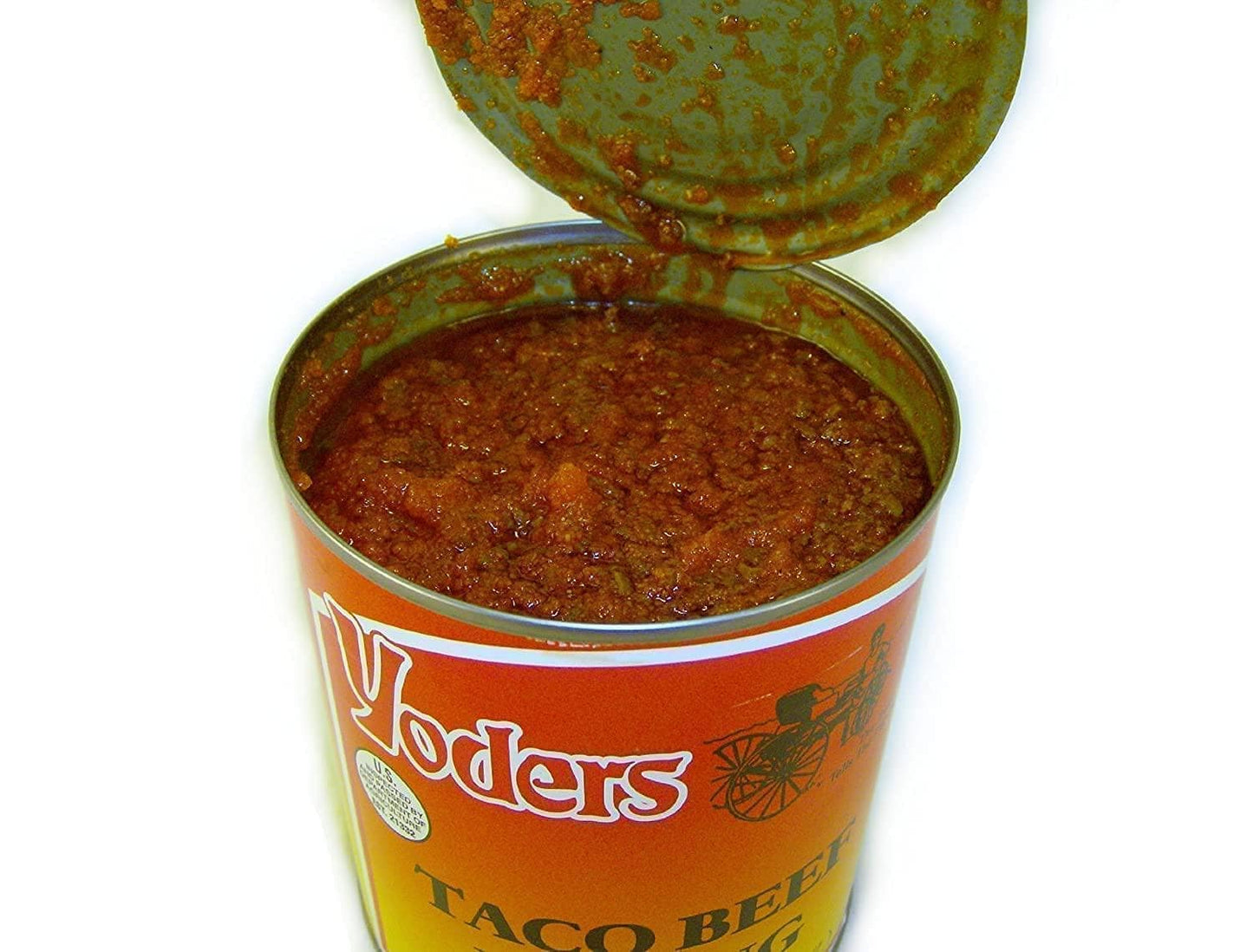 Yoders Canned Taco Seasoned Beef-long Shelf Life, 28oz (CAN(01)
