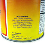 Yoders Canned Taco Seasoned Beef-long Shelf Life, 28oz (CAN(01)