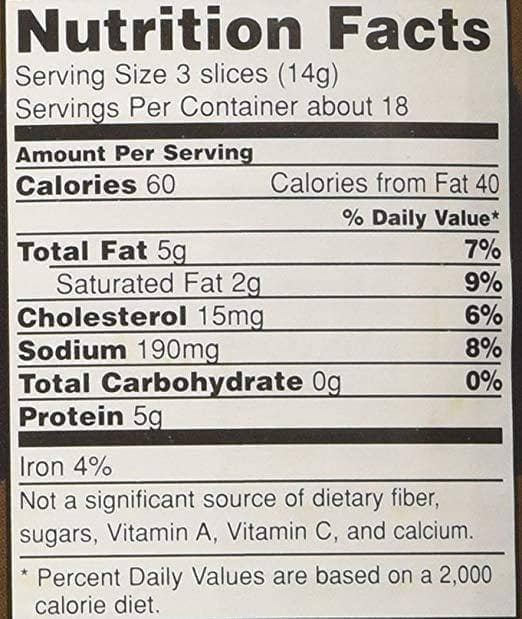 Yoder's Fully cooked Canned Bacon, Half Case (6 Cans)